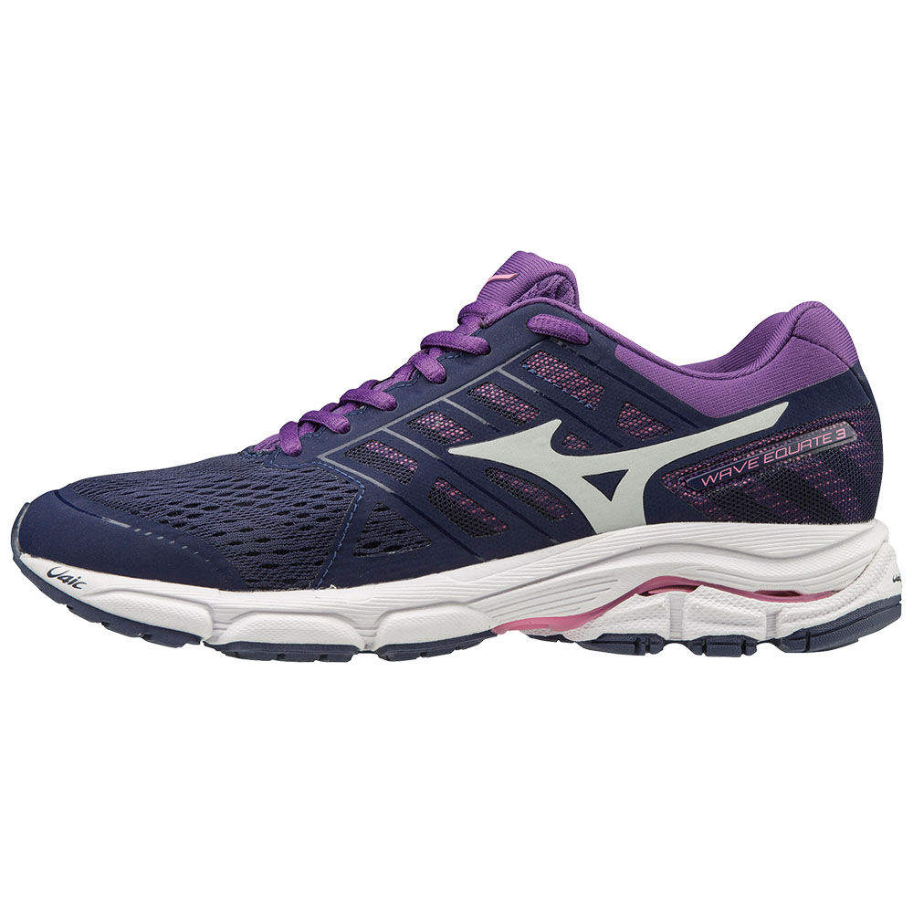 Damske Bezecke Topanky Mizuno WAVE EQUATE 3 Námornícka Modrá/Nachový Vypredaj CBRS50938